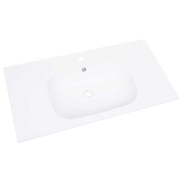 Built-in Wash Basin 805x460x105 mm SMC White
