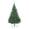 Artificial Half Christmas Tree with Stand Green 180 cm PVC