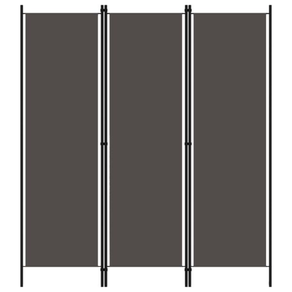 8720286022634_a_en_hd_1.jpg 3-Panel Room Divider Anthracite 150x180 cm