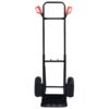 Telescopic Hand Trolley 200 kg Black and Red
