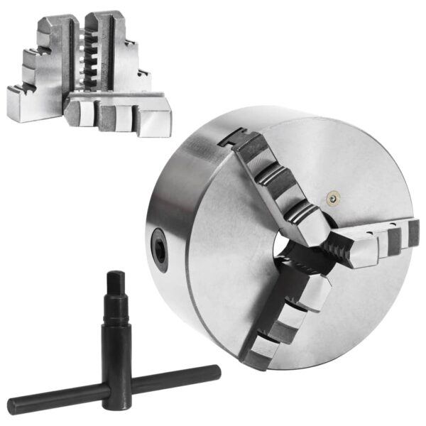 8720286025208_g_en_hd_1.jpg 3 Jaw Self-Centering Lathe Chuck 160 mm Steel