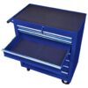Workshop Tool Trolley with 7 Drawers Blue