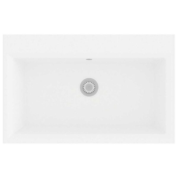 Kitchen Sink White 79 x 50 x 31 cm Granite