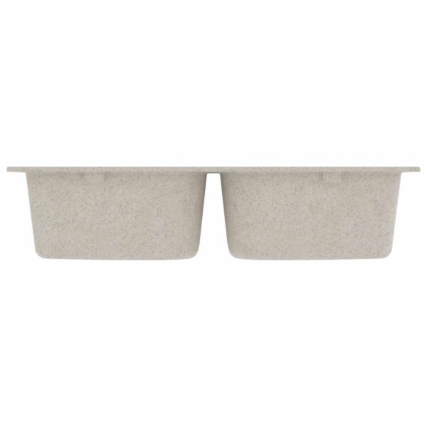 Kitchen Sink Beige 76 x 48 x 30 cm Granite
