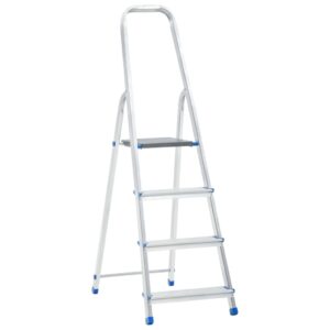 Aluminium Step Ladder 4 Steps 150 kg
