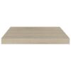 Floating Wall Shelf Oak 50x23x3.8 cm MDF
