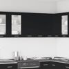 Hanging Cabinet Lyon Black 60x31x60 cm Engineered Wood