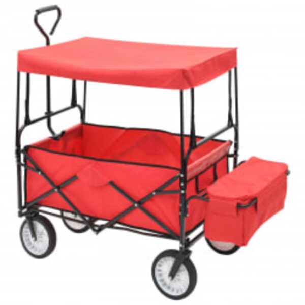 8720286144923_g_en_hd_1.jpg Folding Hand Trolley with Canopy Steel Red