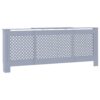 MDF Radiator Cover Grey 205 cm