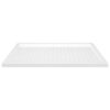 Shower Base Tray with Dots White 80x120x4 cm ABS