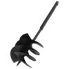 Ground Drill with Handle 250 mm with Extension Tube 12 m Steel
