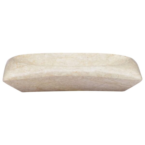 Sink Cream 50x35x10 cm Marble