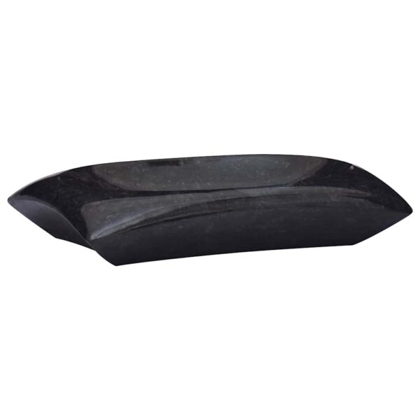 Sink Black 50x35x10 cm Marble
