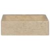 Sink Cream 40x40x12 cm Marble