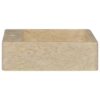Sink Cream 40x40x12 cm Marble