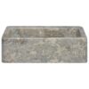 Sink Grey 40x40x12 cm Marble