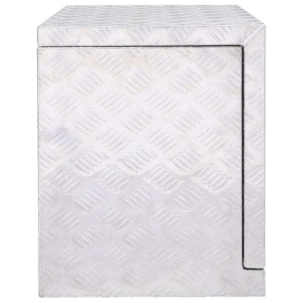 Aluminium Box 62x40x50 cm Silver