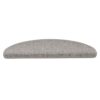 Stair Mats Self-adhesive Sisal-Look 15 pcs 65x21x4 cm Silver