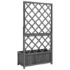8720286452547_g_en_hd_3.jpg Garden Trellis Planter Black 70x30x135 cm Solid Firwood