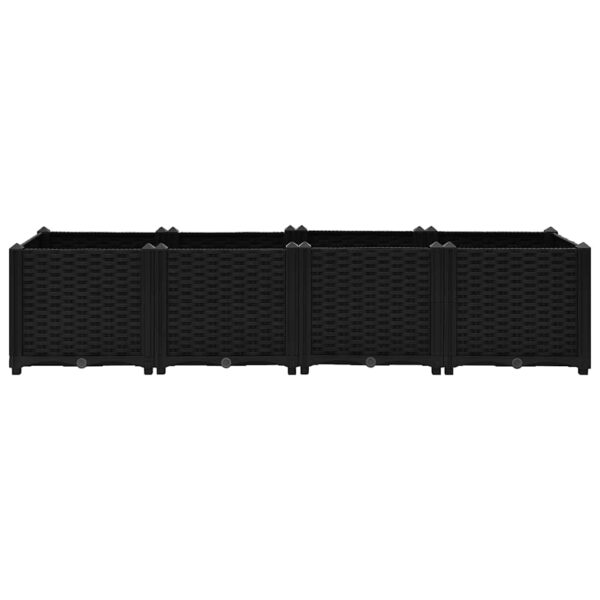 Raised Bed 160x40x38 cm Polypropylene