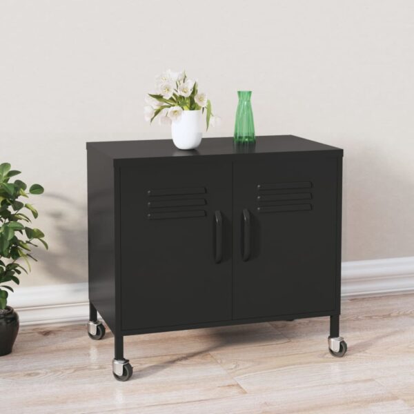 8720286565803_m_en_hd_1.jpg Storage Cabinet Black 60x35x56 cm Steel