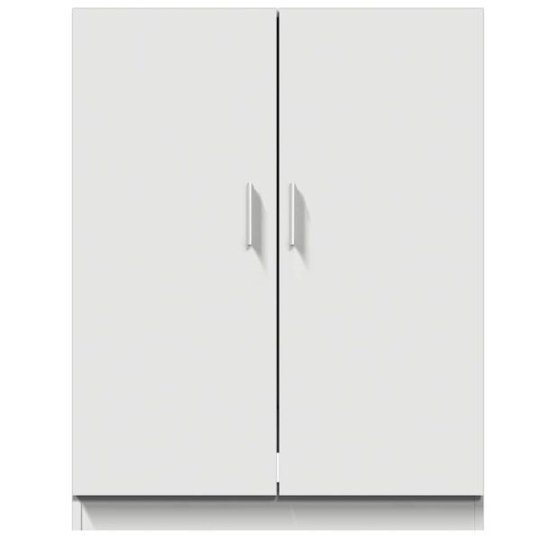 Washing Machine Cabinet White 71x71.5x91.5 cm