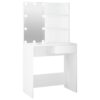 8720286643983_a_en_hd_1.jpg Dressing Table with LED White 74.5x40x141 cm
