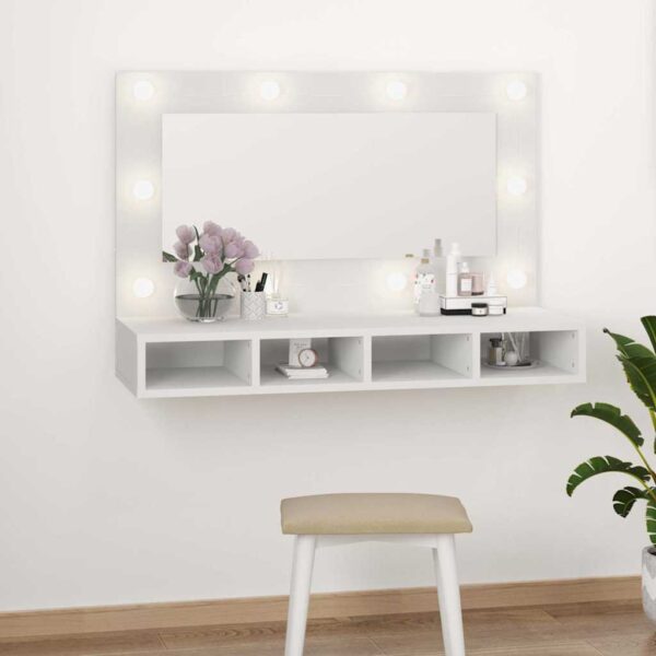 8720286644881_m_en_hd_1.jpg Mirror Cabinet with LED White 90x31.5x62 cm