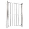Garden Gate 100x120 cm Stainless Steel