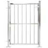 Garden Gate 100x120 cm Stainless Steel