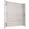 Garden Gate 100x100 cm Stainless Steel