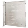 Garden Gate 100x100 cm Stainless Steel