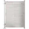 Garden Gate 100x120 cm Stainless Steel
