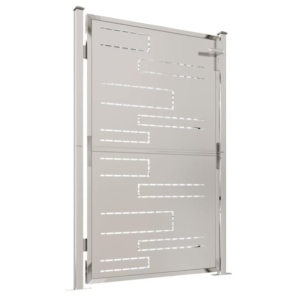 Garden Gate 100x145 cm Stainless Steel