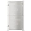 Garden Gate 100x175 cm Stainless Steel
