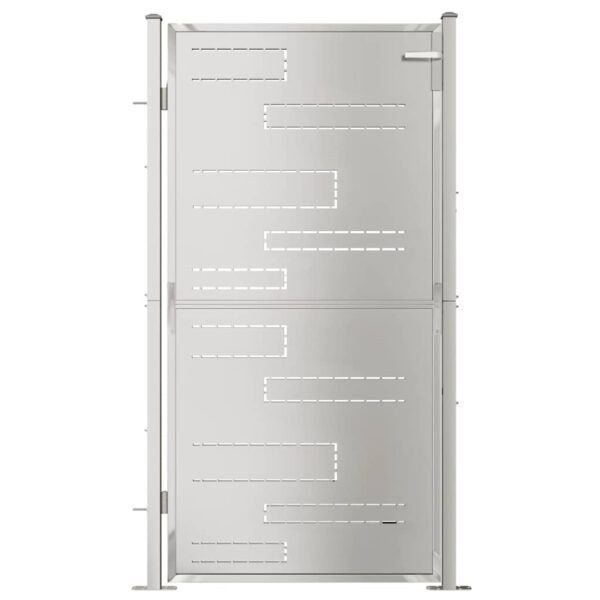 Garden Gate 100x175 cm Stainless Steel