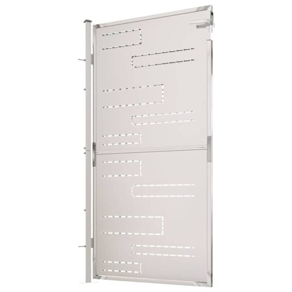 Garden Gate 100x175 cm Stainless Steel