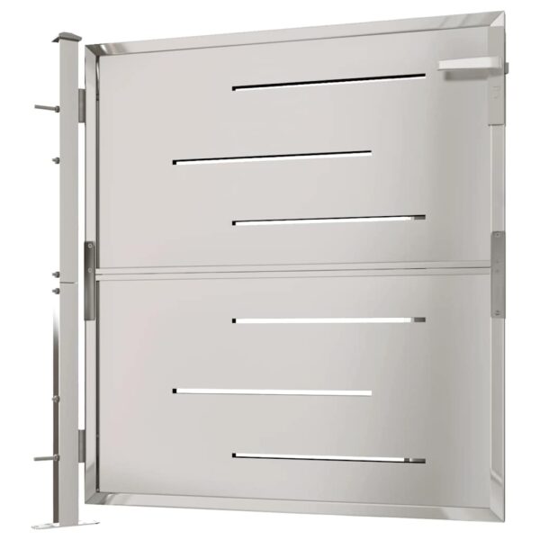 Garden Gate 100x100 cm Stainless Steel