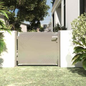 Garden Gate 100x70 cm Stainless Steel