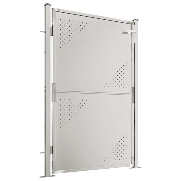 Garden Gate 100x145 cm Stainless Steel