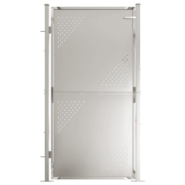 Garden Gate 100x175 cm Stainless Steel