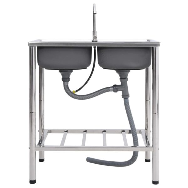 8720286647868_g_en_hd_1.jpg Camping Sink Double Basins with Tap Stainless Steel