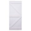 Door 80x210 cm Solid Pine Wood White