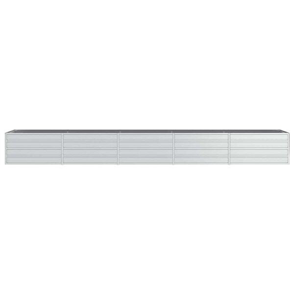 8720286661895_g_en_hd_2.jpg Garden Raised Bed 400x80x45 cm Galvanized Steel Silver