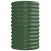 Garden Raised Bed Galvanised Steel 224x40x68 cm Green