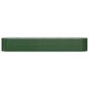 Garden Raised Bed Galvanised Steel 440x80x68 cm Green