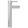 Bathroom Sink with Tap and Push Drain Clear Tempered Glass