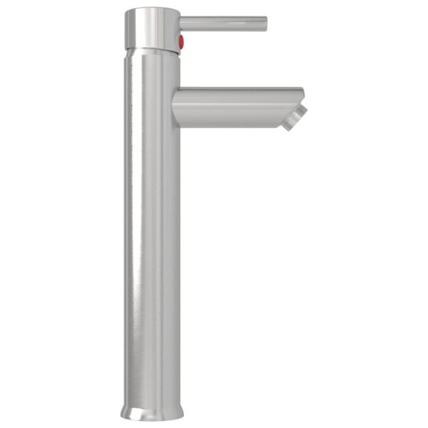 Bathroom Sink with Tap and Push Drain Black Tempered Glass