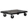 Transport Trolley Black 58x38x12 cm PP