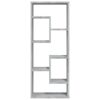 Wall Shelf Grey Sonoma 36x16x90 cm Engineered Wood